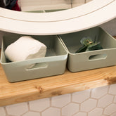 Ordnungsbox - 15x15x6cm - 1 Liter - Schubladenorganizer Ordnungskorb Organizerbox Ordnungssystem